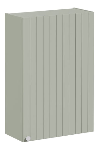VitrA Root Groove 60cm 1 Door Upper/Wall Unit (RH Hinge) - Matt Retro Green