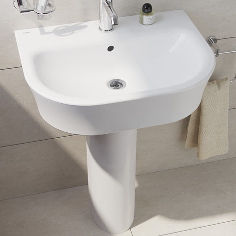 VitrA Integra 180x175mm Full Pedestal Only - White