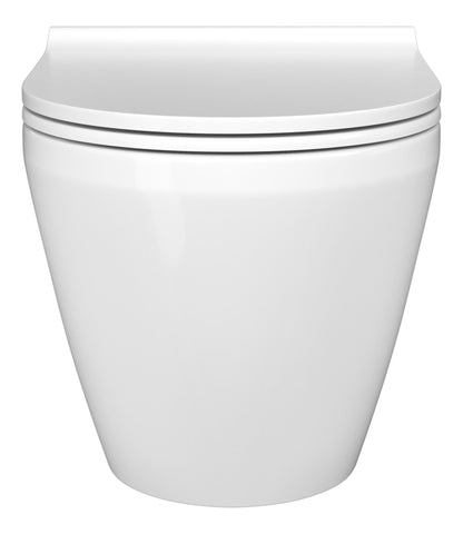 VitrA Integra Rimless Wall Hung Pan Only (Hidden Fix) - White