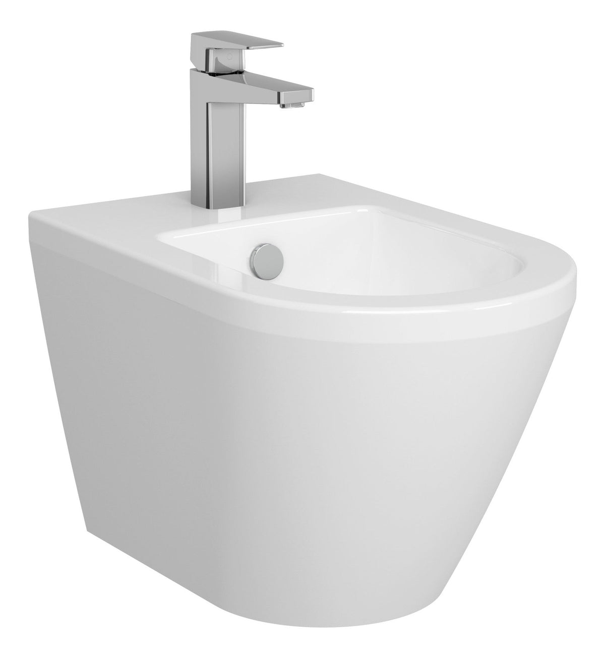 VitrA Integra Wall Hung Bidet - White