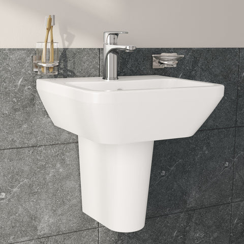 VitrA Integra 445x400mm 1TH Basin w/Overflow - White