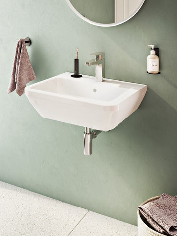 VitrA Integra 550x445mm 1TH Basin w/Overflow - White