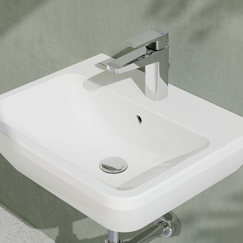 VitrA Integra 550x445mm 1TH Basin w/Overflow - White