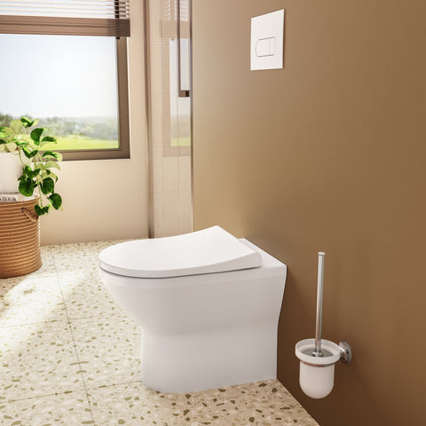 VitrA Integra Rimless Back to Wall Pan Only - White