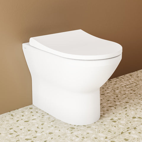 VitrA Integra Rimless Back to Wall Pan Only - White