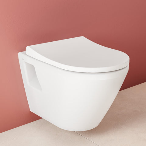 VitrA Integra Rimless Wall Hung Pan Only - White