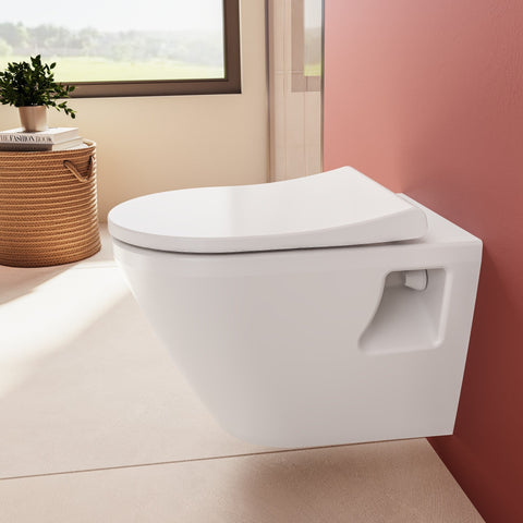 VitrA Integra Rimless Wall Hung Pan Only - White