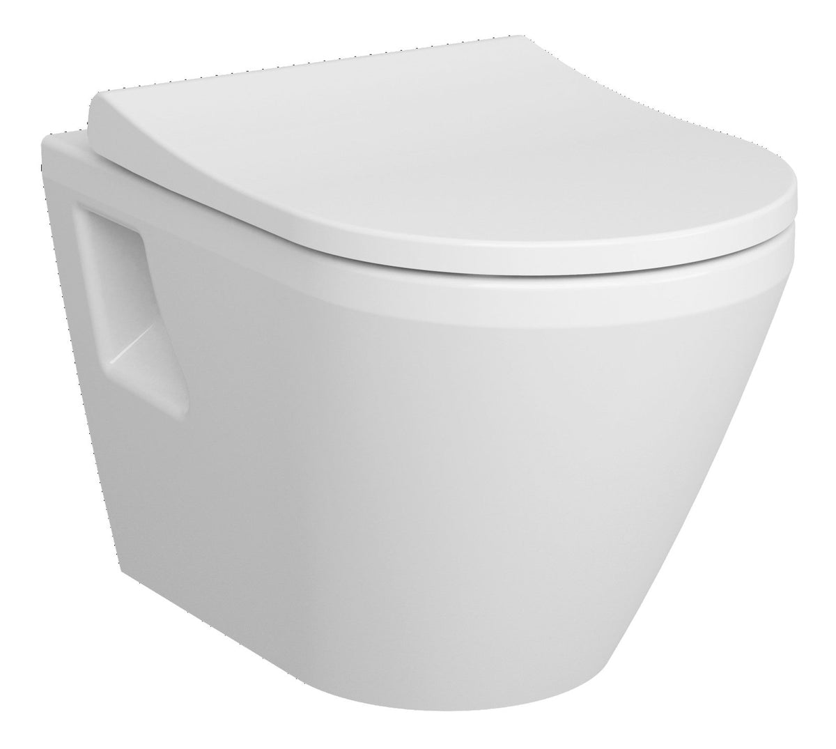 VitrA Integra Rimless Wall Hung Pan Only - White