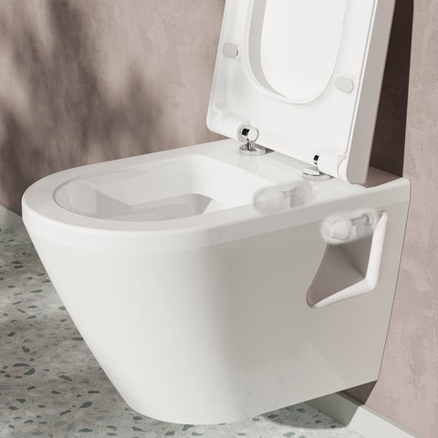 VitrA Integra Wall Hung Pan Only - White