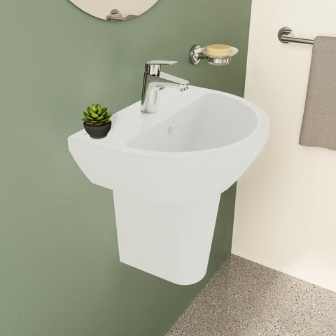 VitrA Integra 450x360mm 1TH Basin w/Overflow - White