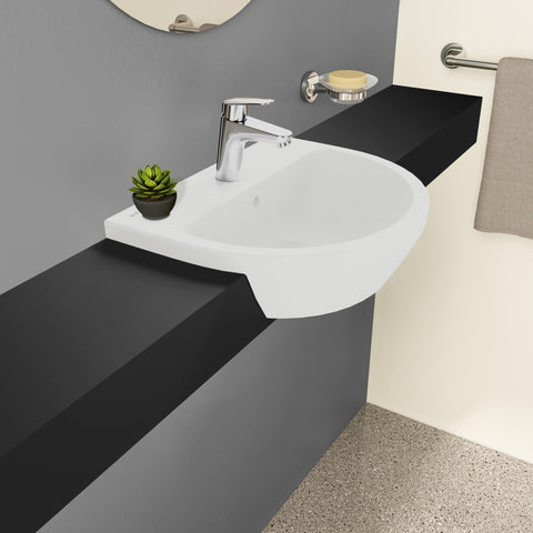 VitrA Integra 450x360mm 1TH Basin w/Overflow - White
