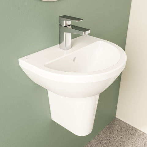 VitrA Integra 450x360mm 1TH Basin w/Overflow - White