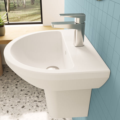 VitrA Integra 495x430mm 1TH Basin w/Overflow - White