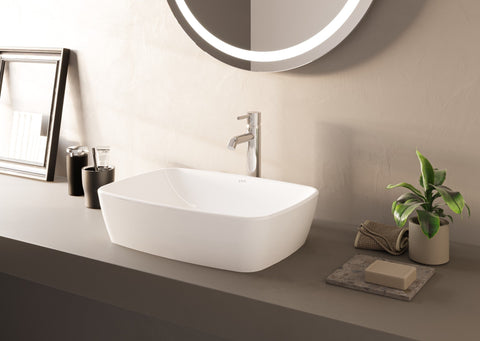 VitrA Shift 545x375mm 0TH Basin (No Overflow) - White