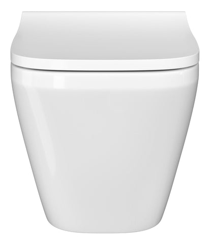 VitrA Integra Square Rimless Wall Hung Pan Only - White