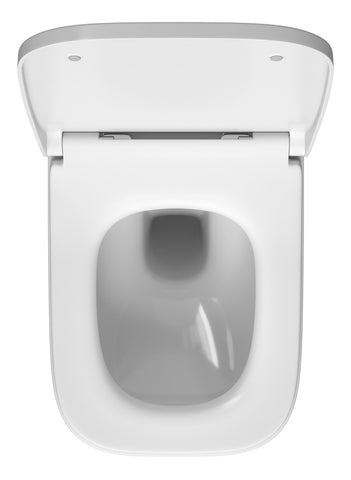 VitrA Integra Square Rimless Wall Hung Pan Only - White