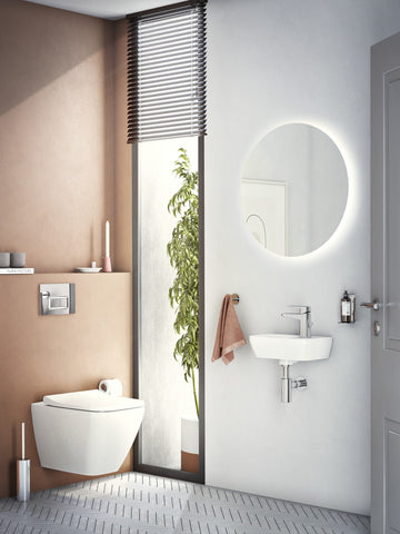 VitrA Integra 370x220mm 1TH Compact Basin (No Overflow) (LH) - White
