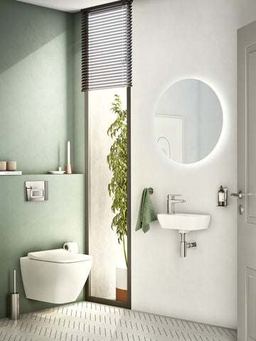 VitrA Integra 370x220mm 1TH Compact Basin (No Overflow) (RH) - White