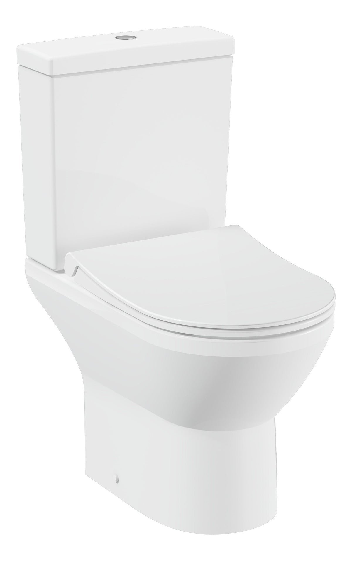VitrA Integra Open Back Close Coupled Pan Only - White