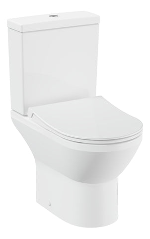 VitrA Integra Open Back Close Coupled Pan Only - White