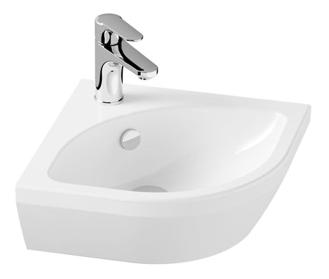 VitrA Integra 565x400mm 1TH Basin w/Overflow - White
