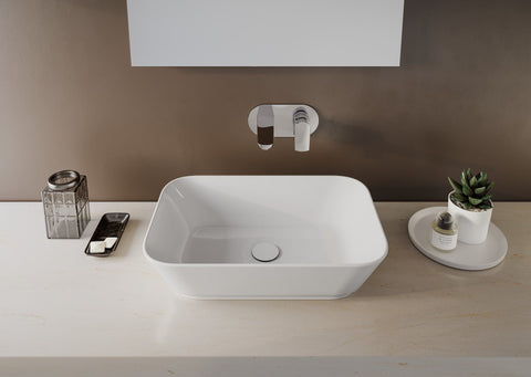 VitrA Geo 600x400mm 0TH Basin (No Overflow) - White