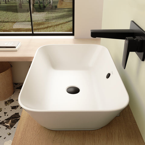 VitrA Geo 600x400mm 0TH Basin (No Overflow) - White