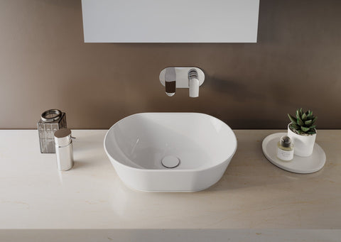 VitrA Geo 545x400mm 0TH Basin (No Overflow) - White