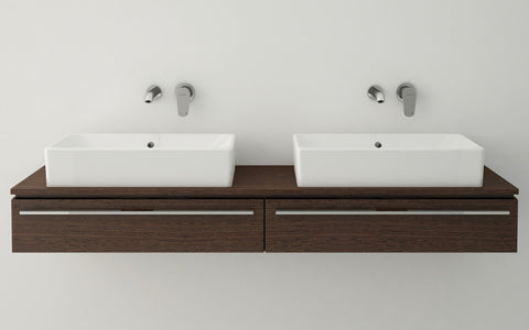 VitrA Nuo 500x380mm 0TH Basin w/Overflow - White