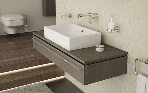 VitrA Nuo 500x380mm 0TH Basin w/Overflow - White