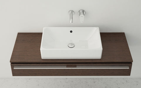 VitrA Nuo 500x380mm 0TH Basin w/Overflow - White