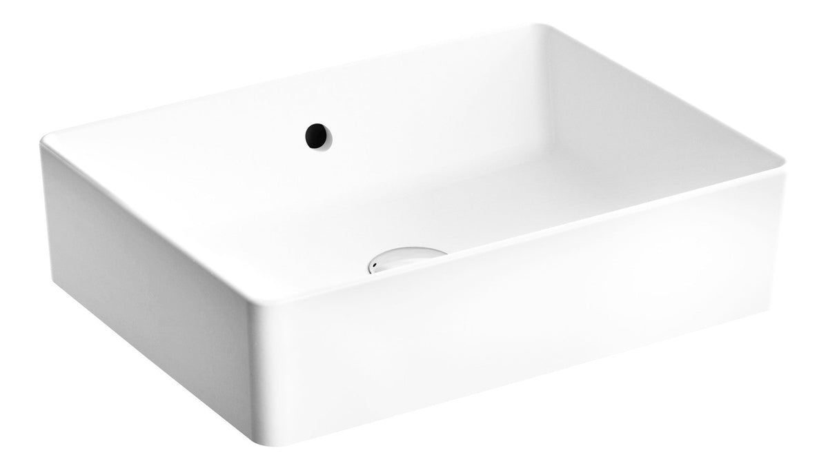 VitrA Nuo 500x380mm 0TH Basin w/Overflow - White