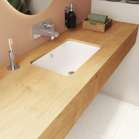 VitrA S20 550x370mm 0TH Undercounter Basin - White