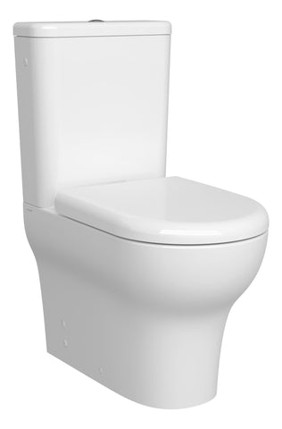 VitrA Zentrum SmoothFlush Fully Shrouded Close Coupled Pan Only - White