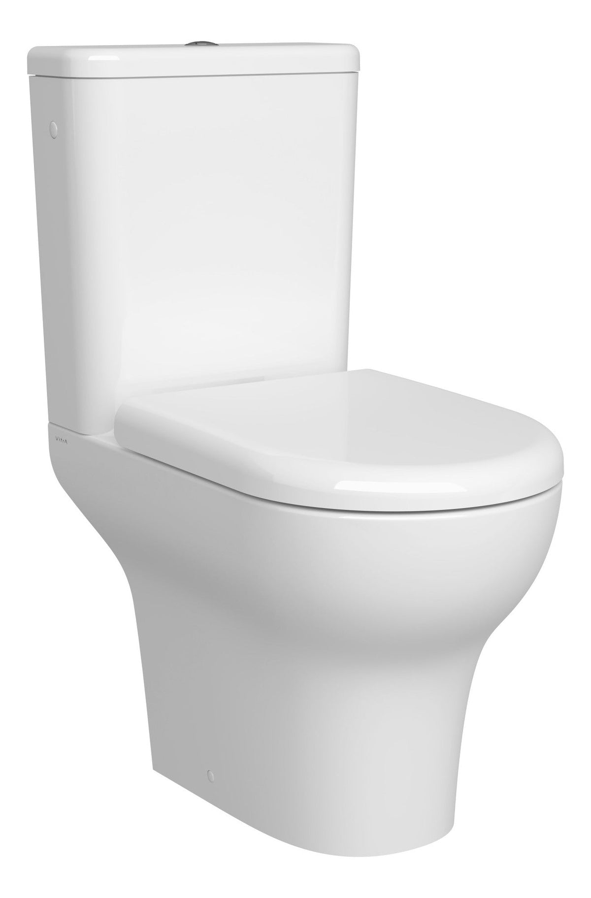 VitrA Zentrum SmoothFlush Open Back Close Coupled Pan Only - White