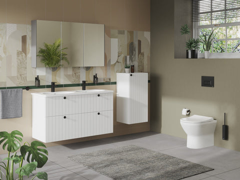 VitrA Zentrum 600x460mm 1TH Vanity Basin w/Overflow - White