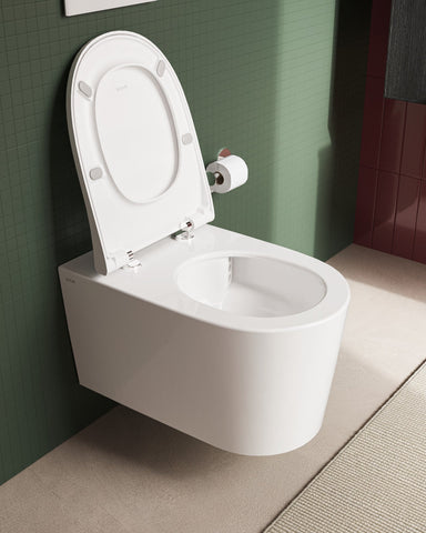 VitrA Sonic Flush Wall Hung Pan Only - White