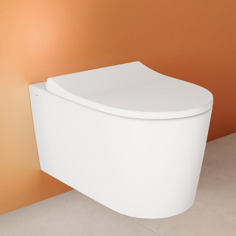 VitrA Sonic Flush Wall Hung Pan Only - White