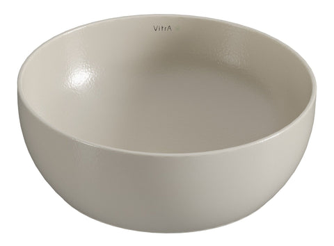 VitrA Outline 405x405mm Recycled 0TH Basin Only - Matt Taupe