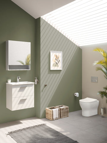 VitrA Root Round Basin Mixer - Brushed Nickel