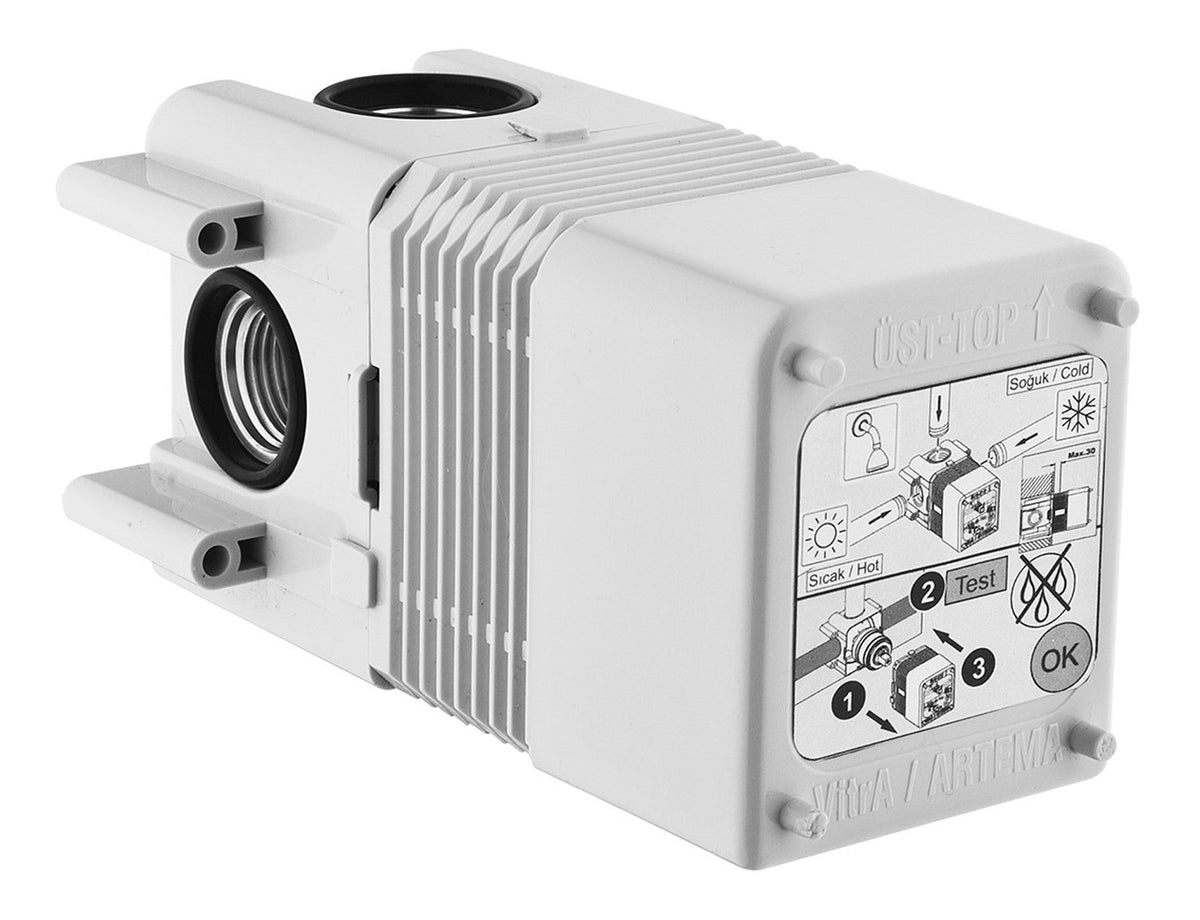 VitrA Minibox Concealed Valve for Built-in Showers (1-Way)