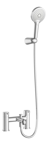VitrA Minimax S 2-Hole Bath/Shower Mixer - Chrome