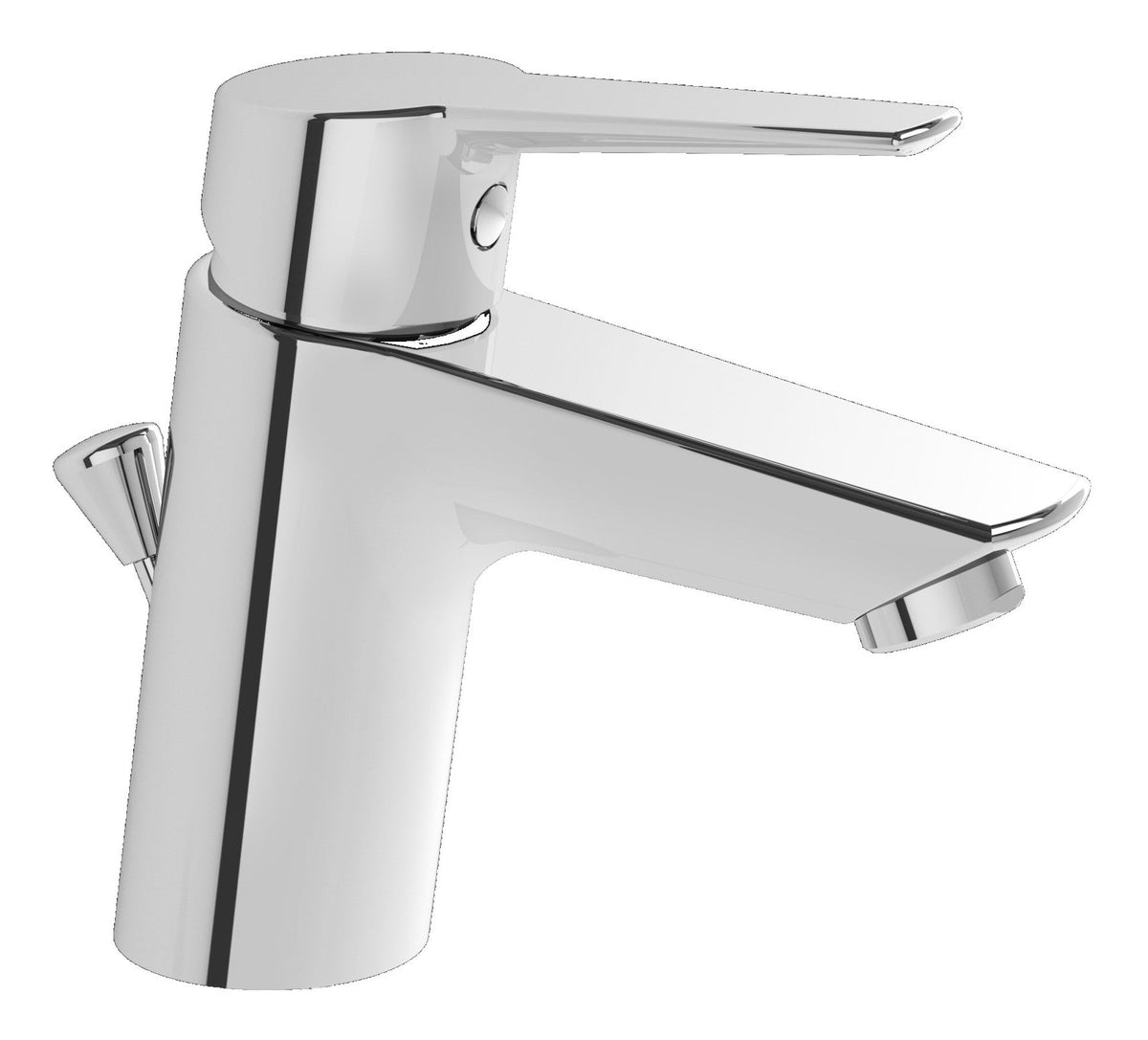 VitrA Solid S Basin Mixer w/Waste Lever - Chrome