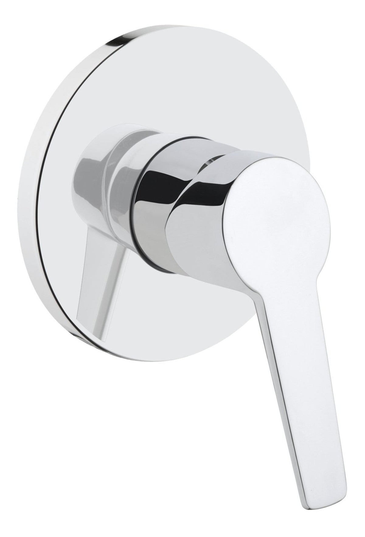 VitrA Solid S Wall Integrated Shower Mixer - Chrome