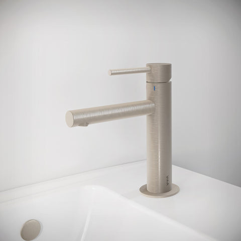 VitrA Origin Basin Mixer - Brushed Nickel