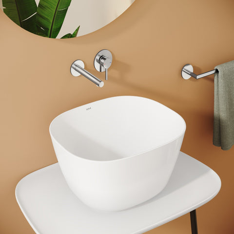 VitrA Origin Wall Mounted 2-Hole Basin Mixer - Chrome