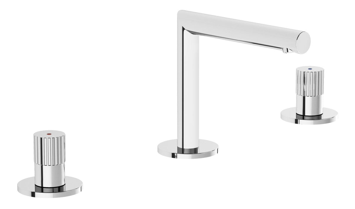 VitrA Origin 3-Hole Basin Mixer - Chrome