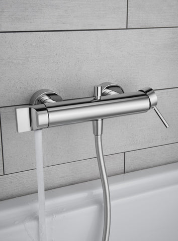VitrA Origin Wall Mounted Shower Mixer - Chrome