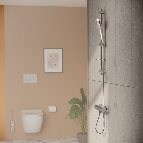 VitrA Origin Wall Mounted Shower Mixer - Chrome