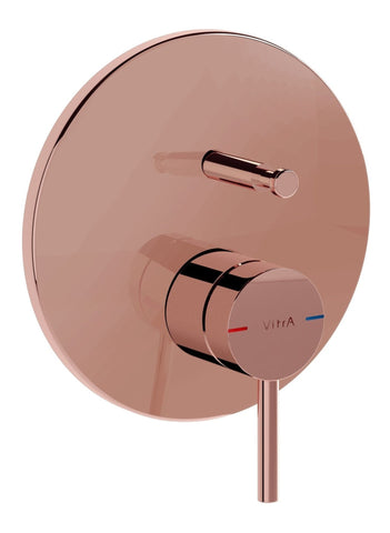VitrA Origin Integrated 2-Way Diverter - Soft Copper